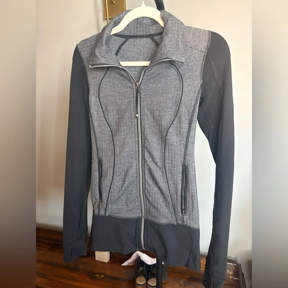 Lululemon Black and Gray Utility Jacket